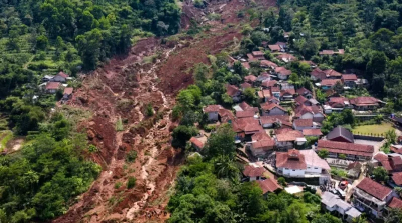 Landslide in West Bandung
