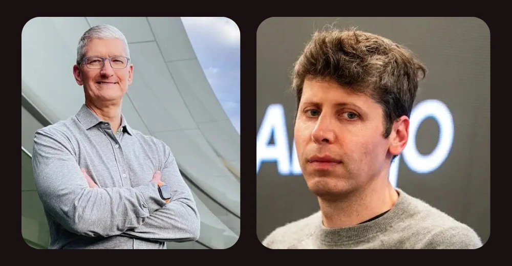 OpenAI’s Altman and Apple’s Cook