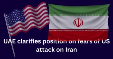 UAE clarifies position on fears of US attack on Iran