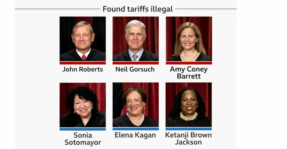 Founf Tariffs Illegal