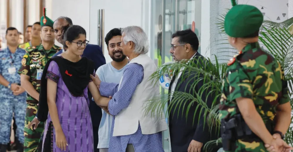 contribution of Professor Yunus