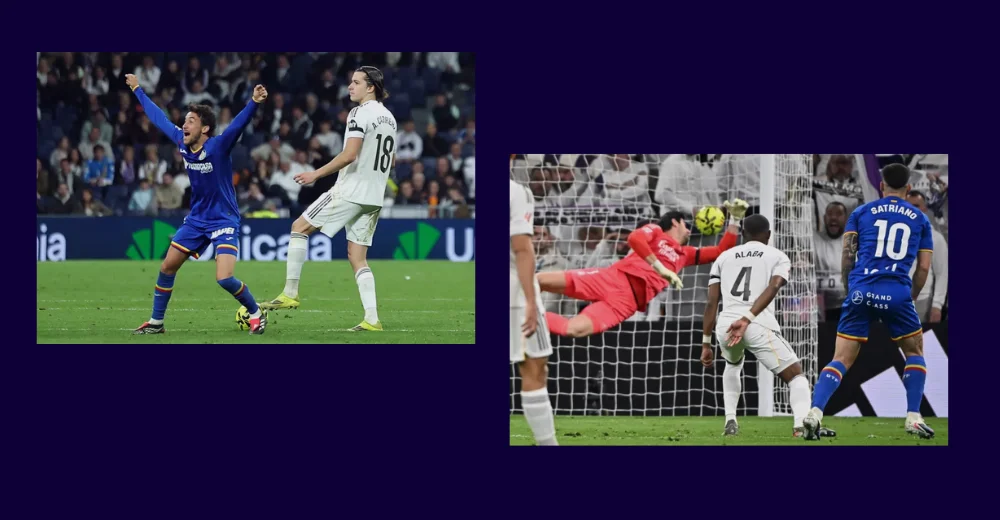 Real Madrid suffer shock loss to Getafe