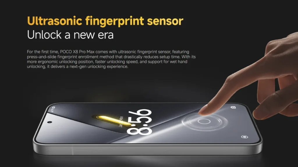 Next-level experience | Ultrasonic fingerprint sensor