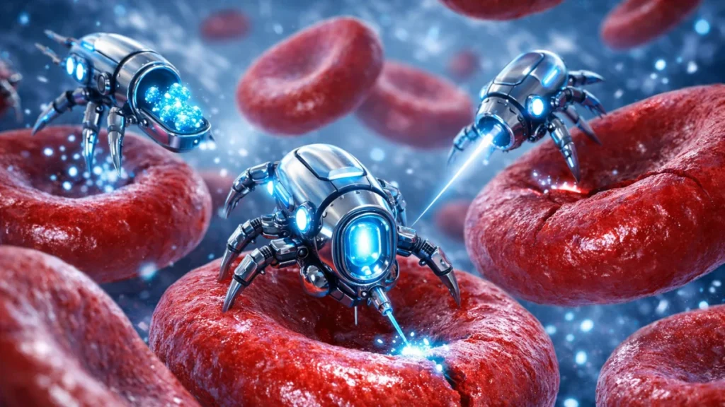 Commercial-Applications of Nanobots in Healthcare