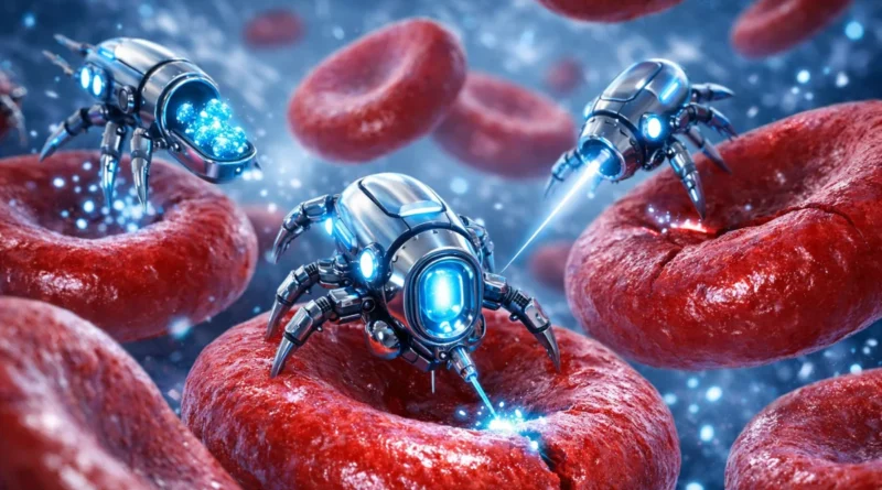 Commercial-Applications of Nanobots in Healthcare