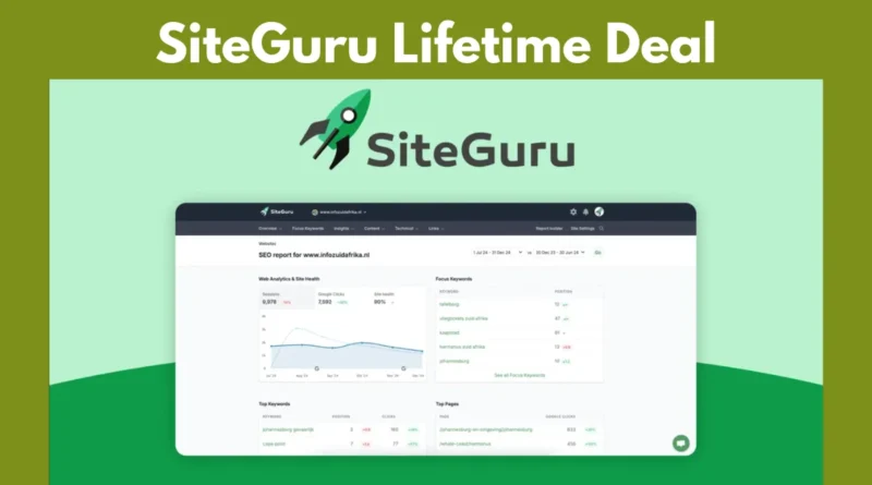 SiteGuru Lifetime Deal