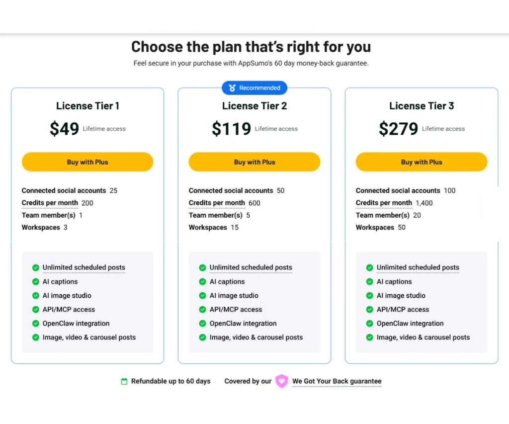 AdaptlyPost AppSumo Lifetime Deal: Pricing Breakdown