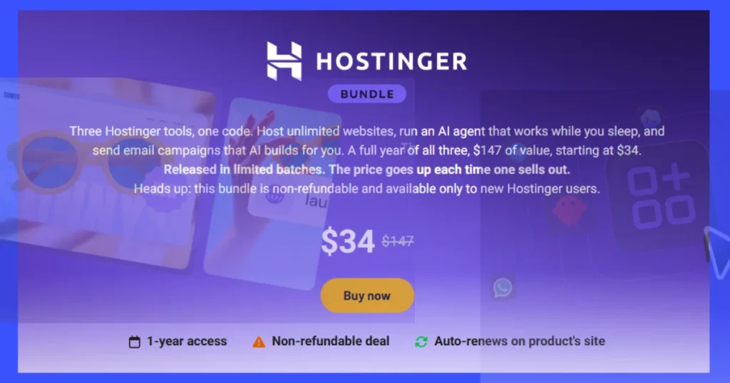 Hostinger Bundle AppSumo